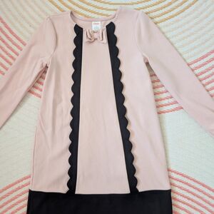 Gymboree Blush and Black Dress with Bow